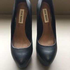 Steve Madden Black Heels
